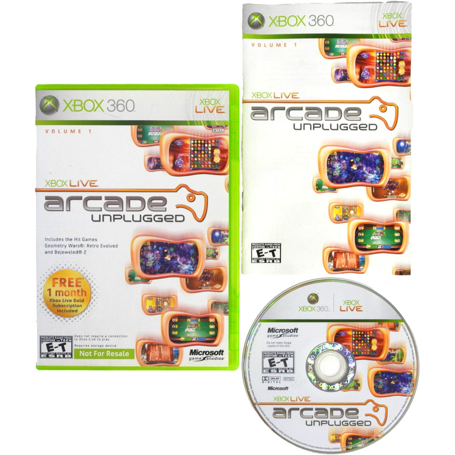 Xbox Live Arcade Unplugged [Not For Resale] (Xbox 360)