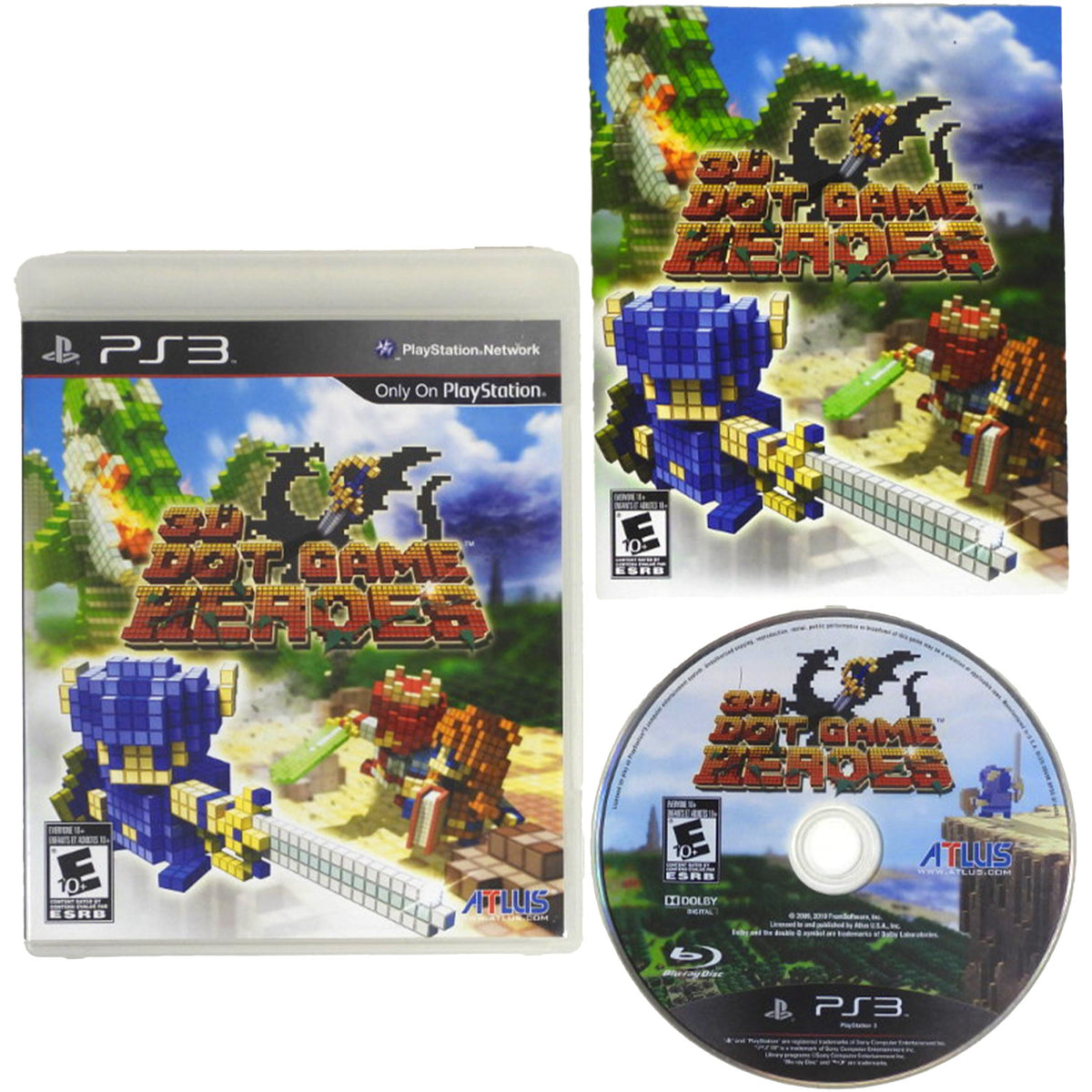 3D Dot Game Heroes (Playstation 3 / PS3)
