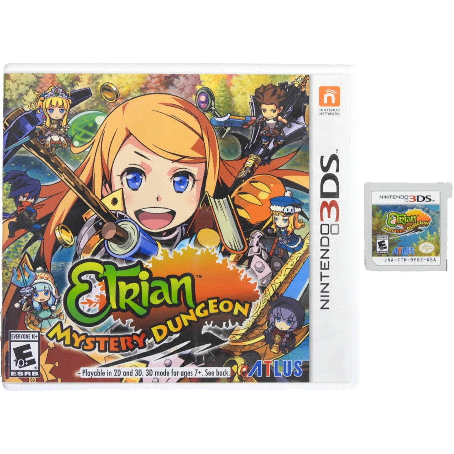 Etrian Mystery Dungeon (Nintendo 3DS)