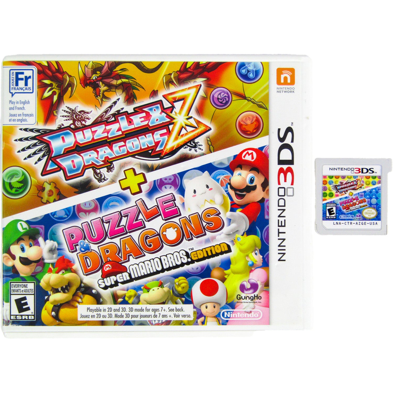 Puzzle & Dragons Z + Puzzle & Dragons: Super Mario Bros. Edition (Nintendo 3DS)