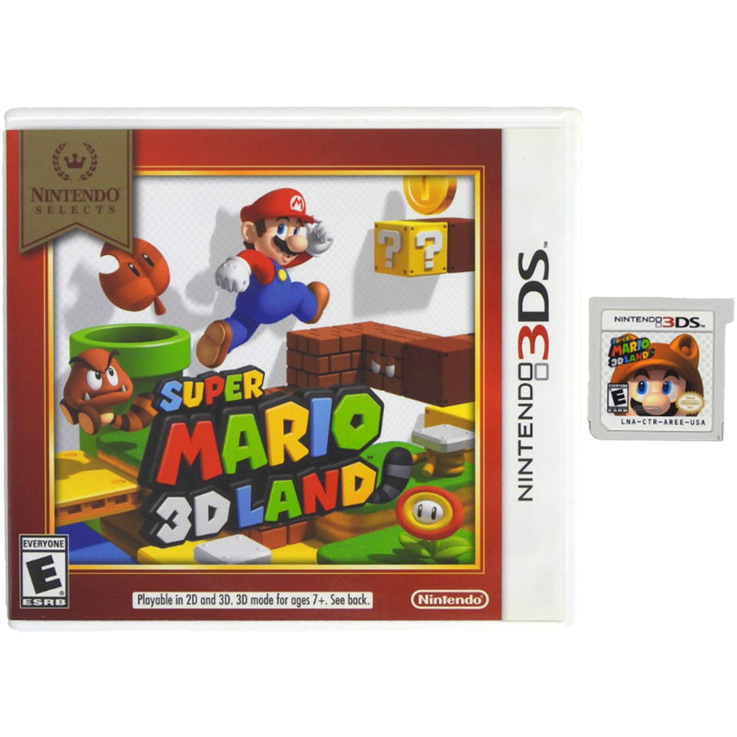 Super Mario 3D Land [Nintendo Selects] (Nintendo 3DS)