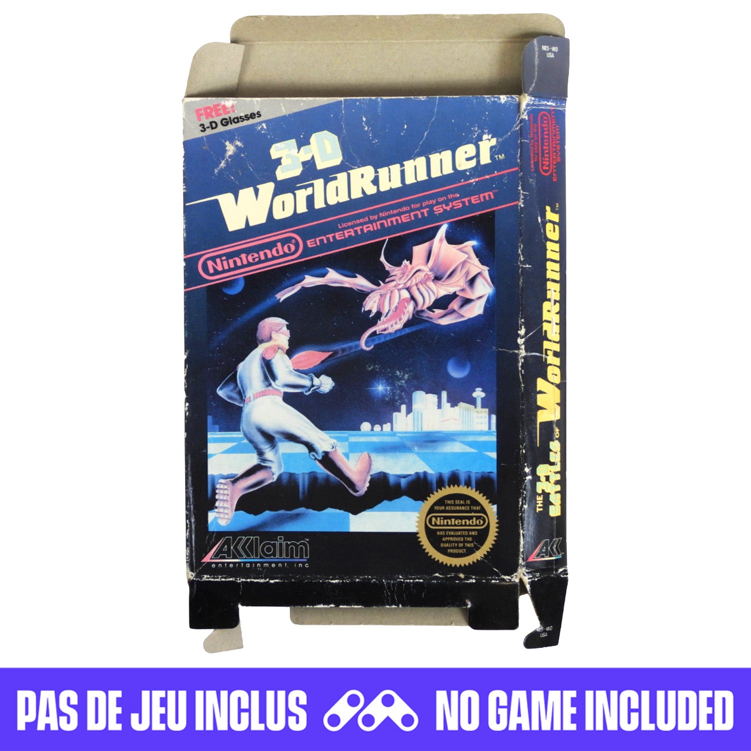 3D WorldRunner [Box] (Nintendo / NES)