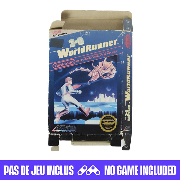 3D WorldRunner [Box] (Nintendo / NES)