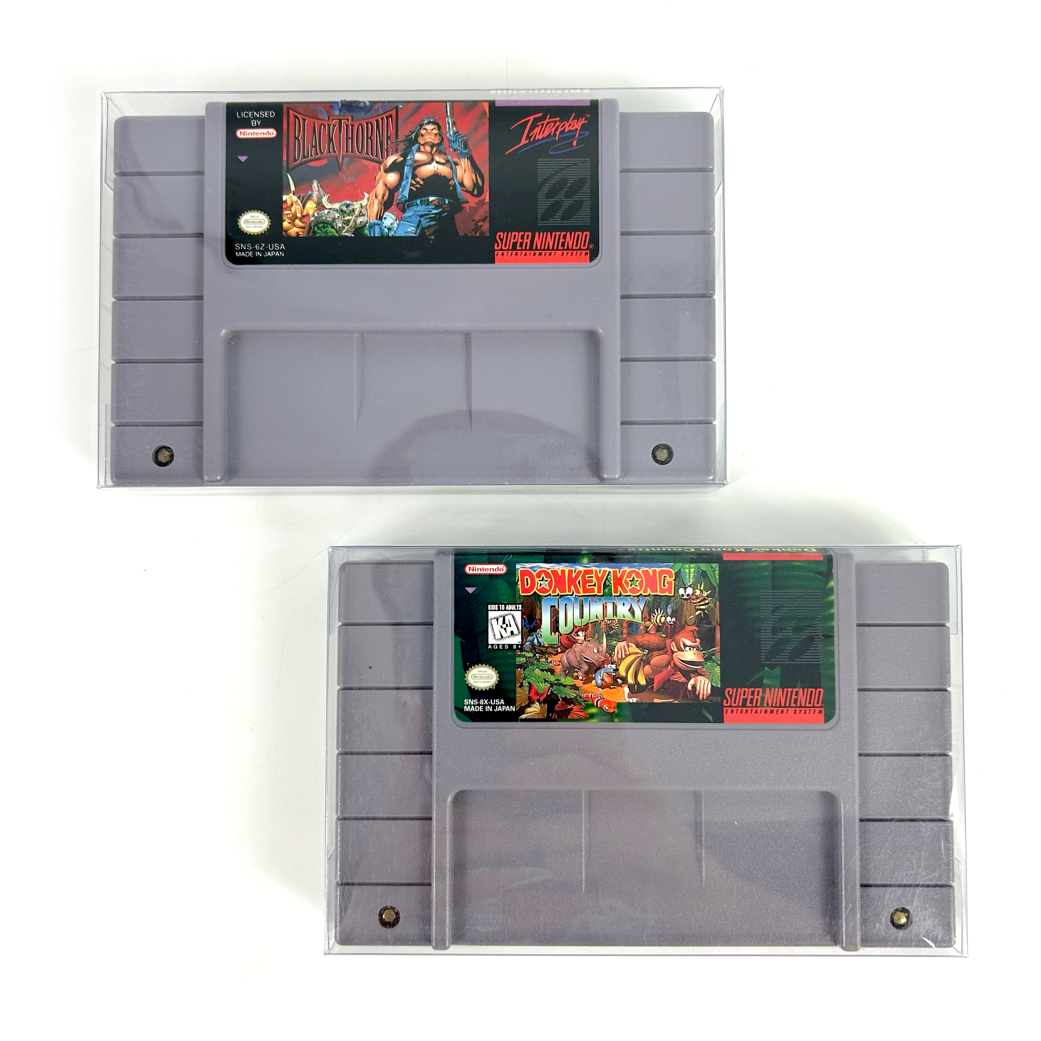 Plastic Cartridge Protector (Super Nintendo / SNES) – Retro MTL