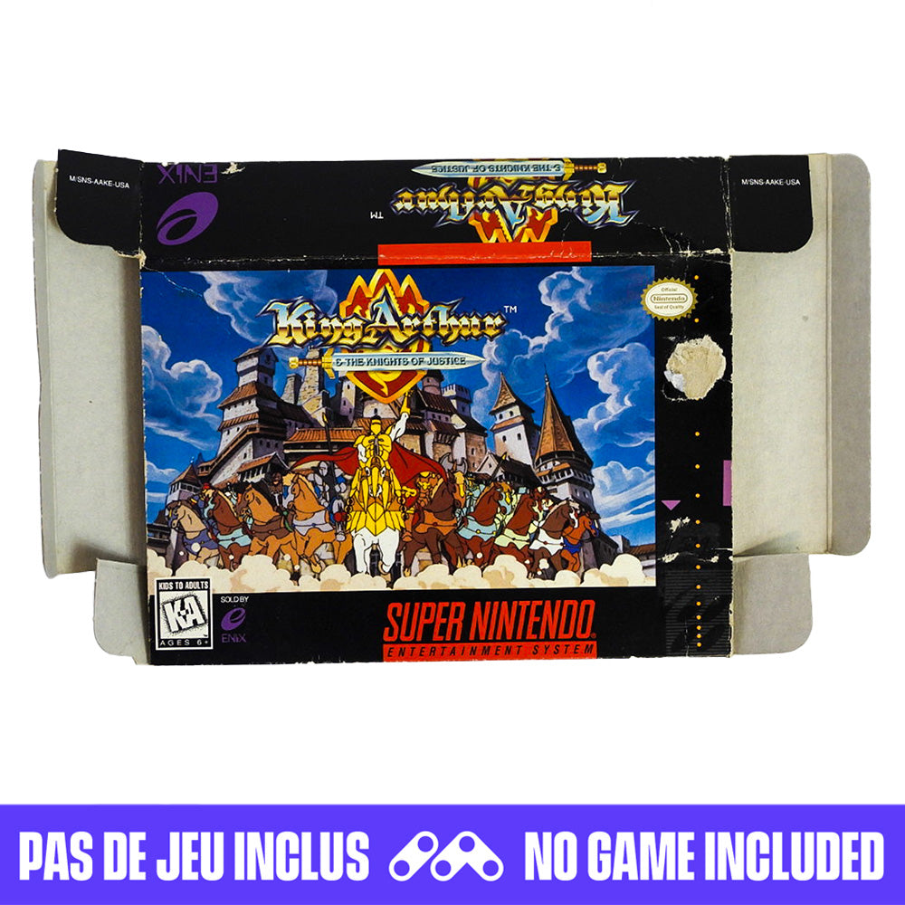 King Arthur and the Knights of Justice [Box] (Super Nintendo / SNES)