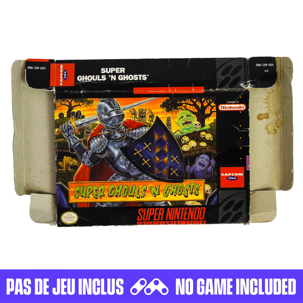 Super Ghouls 'N Ghosts [Box] (Super Nintendo / SNES)