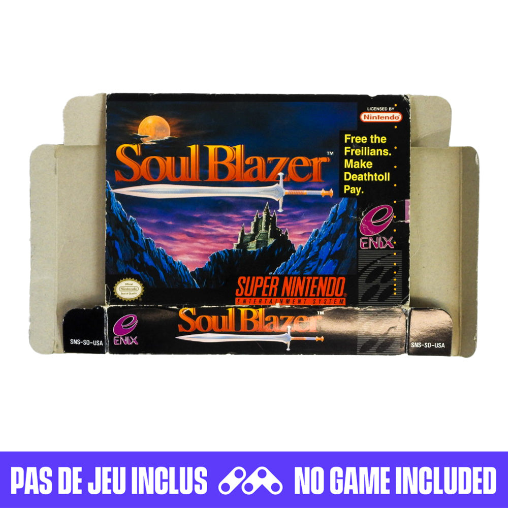 Soul Blazer [Box] (Super Nintendo / SNES)