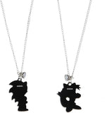 SEGA Sonic and Tails Bestie 2 Piece Necklace Set