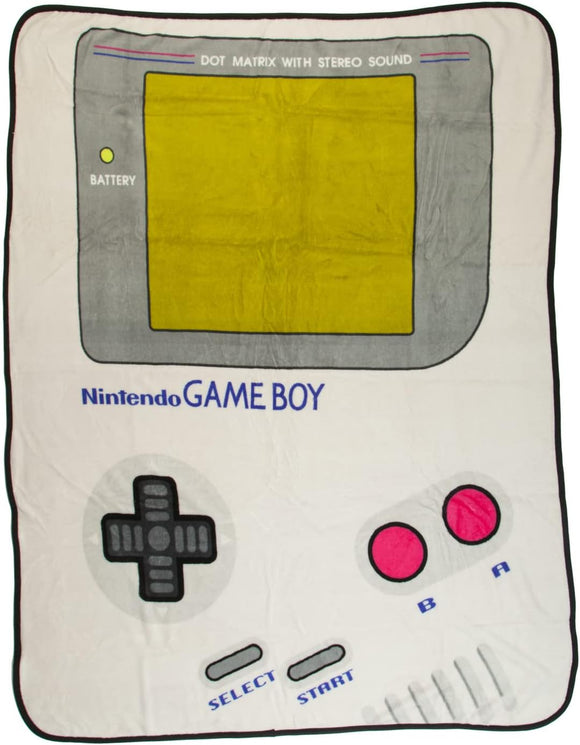 Jeté en peluche Nintendo Game Boy