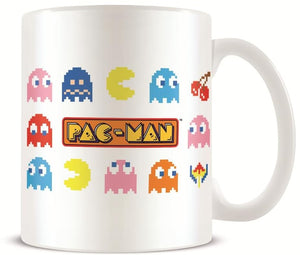 Pac-Man Multi Icons Ceramic Mug