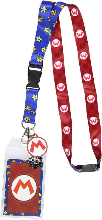 Mario Lanyard with Rubber Charm