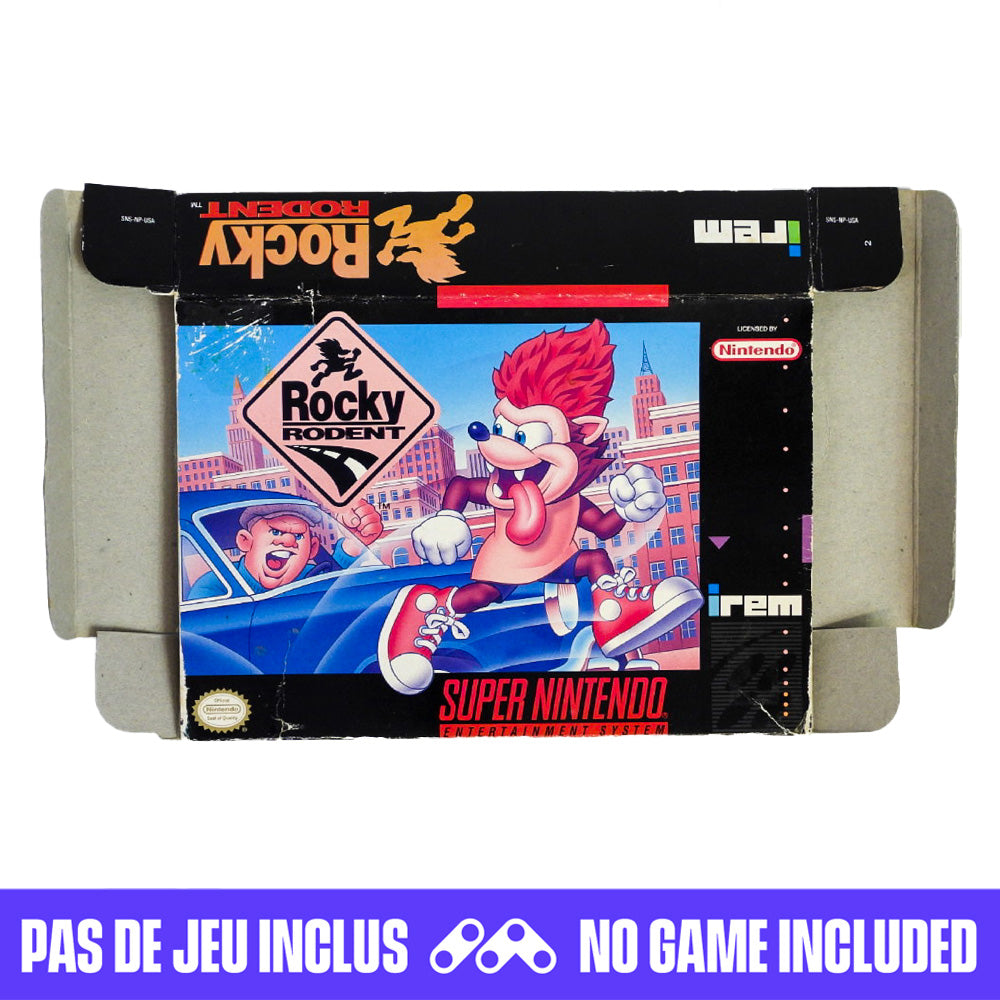 Rocky Rodent  [Box] (Super Nintendo / SNES)