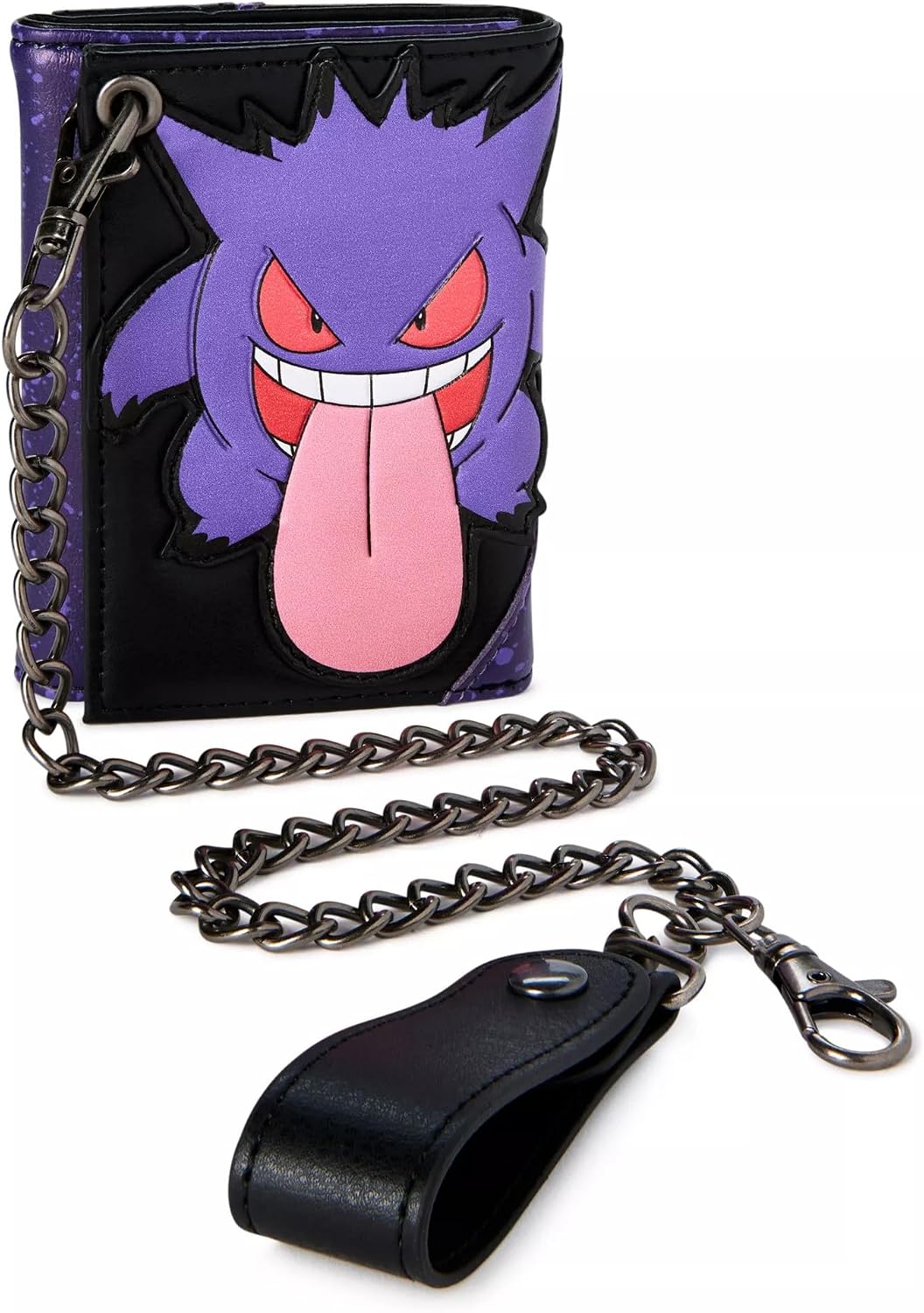 Portefeuille Pokemon Gengar avec chaine