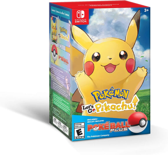 Pokemon Let's Go Pikachu [Poke Ball Plus Pack] (Nintendo Switch)