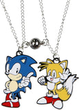 SEGA Sonic and Tails Bestie 2 Piece Necklace Set