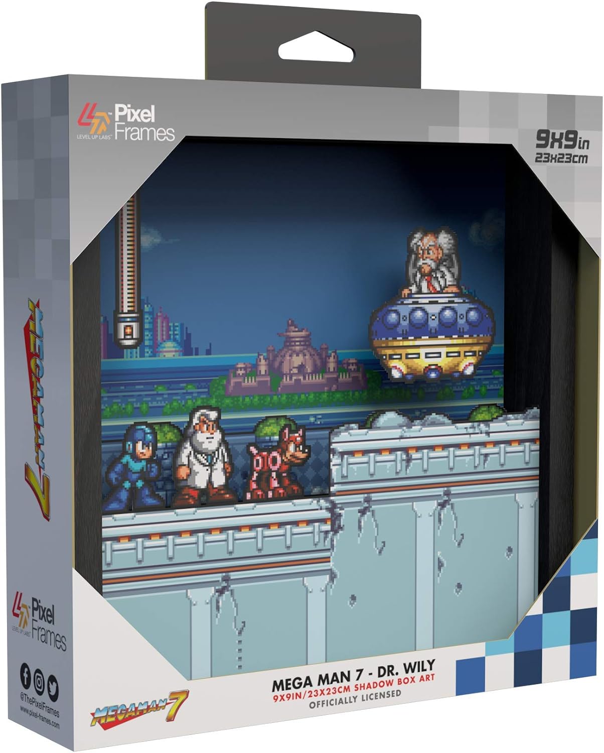 Mega Man 7 3D Frame – Retro MTL