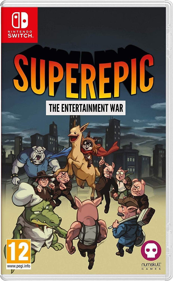 SuperEpic: The Entertainment War [PAL] (Nintendo Switch)
