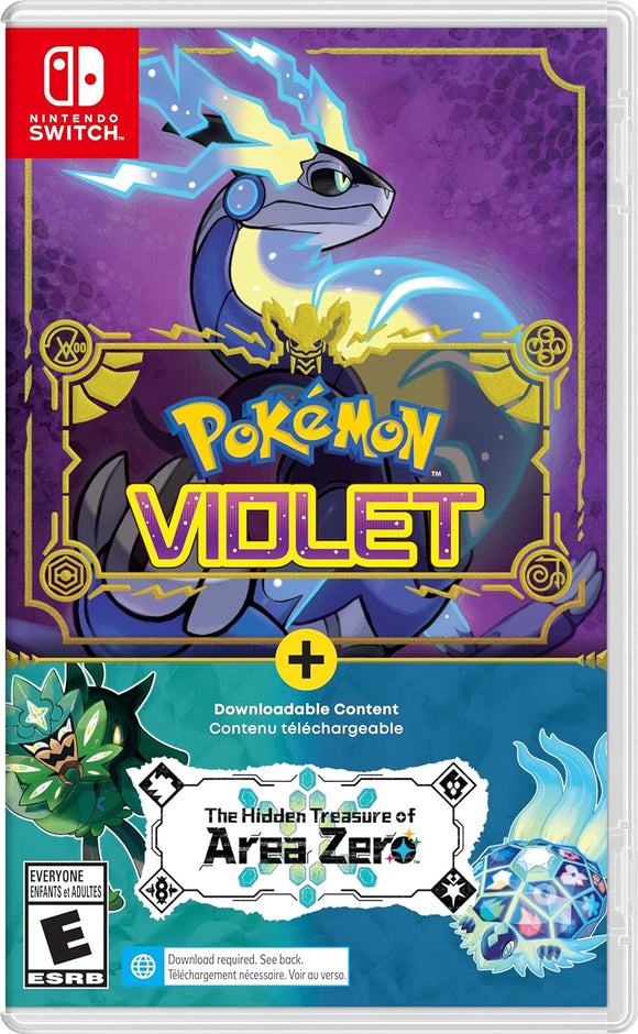 Pokémon Violet + The Hidden Treasure of Area Zero (Nintendo Switch)