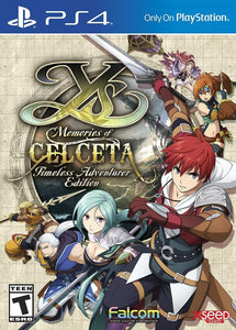 Ys: Memories Of Celceta [Timeless Adventurer Edition] (Playstation 4 / PS4)