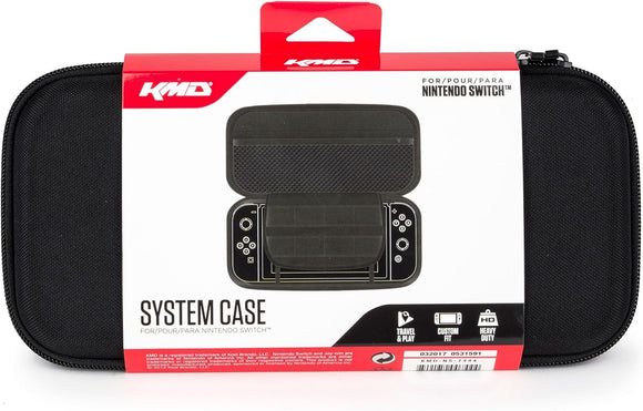 Black Travel Deluxe Case [KMD] (Nintendo Switch)