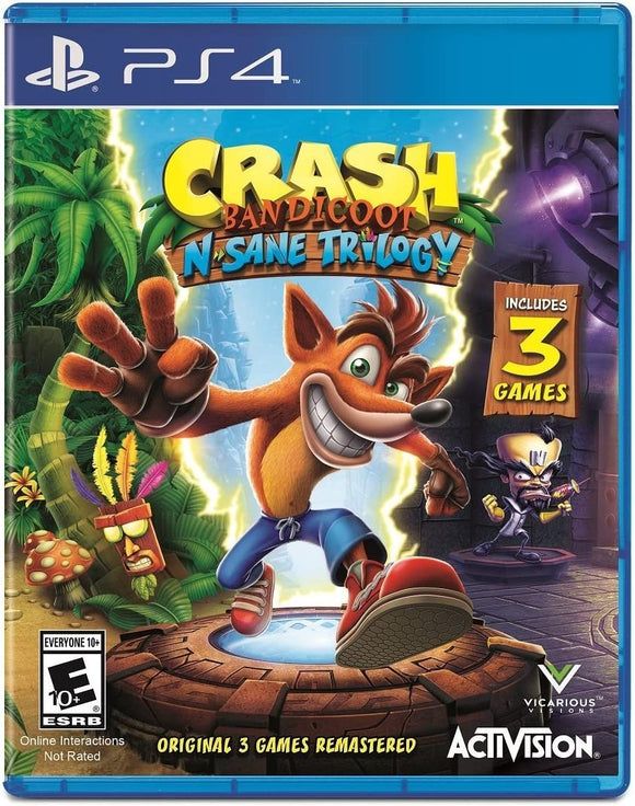 Crash Bandicoot N. Sane Trilogy (Playstation 4 / PS4)