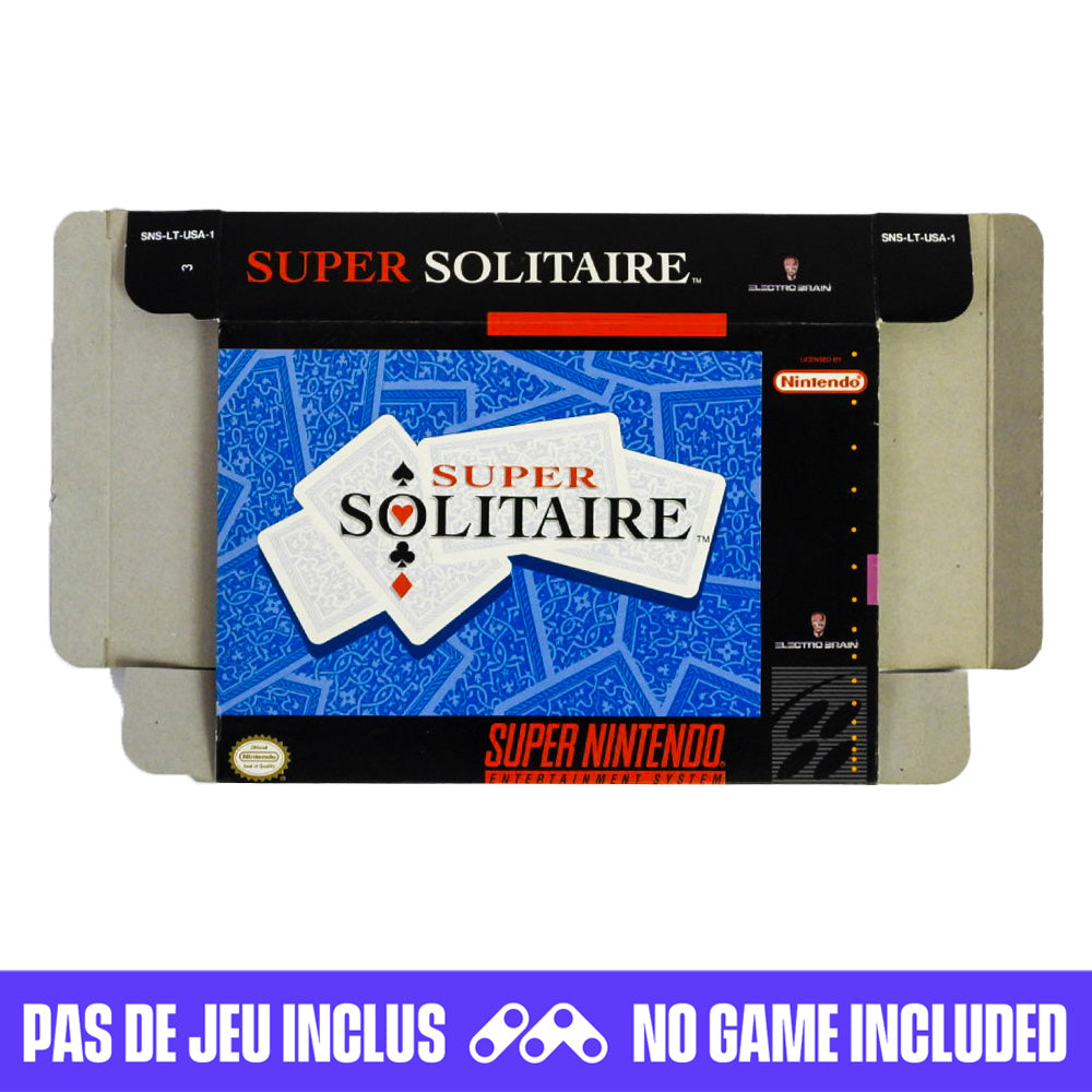 Super Solitaire [Box] (Super Nintendo / SNES)