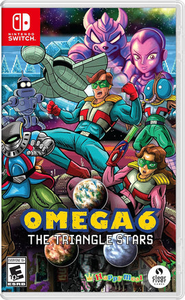 Omega 6: The Triangle Stars [Limited Run Games] (Nintendo Switch)