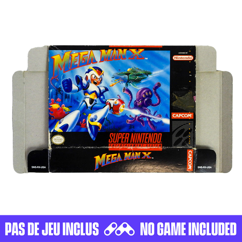 Mega Man X [Box] (Super Nintendo / SNES)