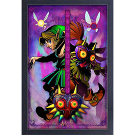 Cadre Link Majora's Mask Dualité