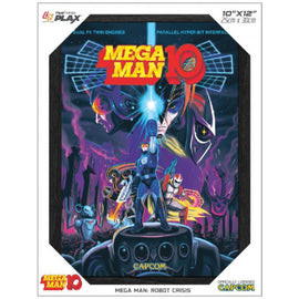 Cadre lenticulaire 3D Mega Man 10 Robot Crisis