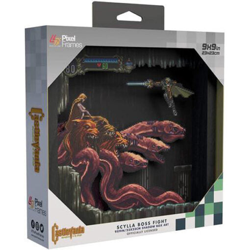 Castlevania Symphony of the Night Scylla Boss 3D Frame