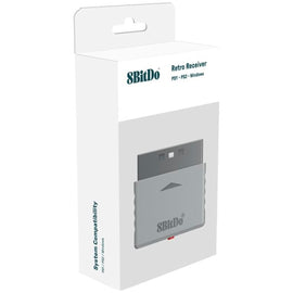 Bluetooth Retro Receiver Controller [8BitDo] (PS1 / PS2)