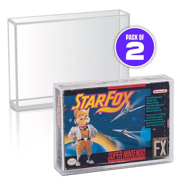Acrylic Box Protector (Super Nintendo / Nintendo 64)