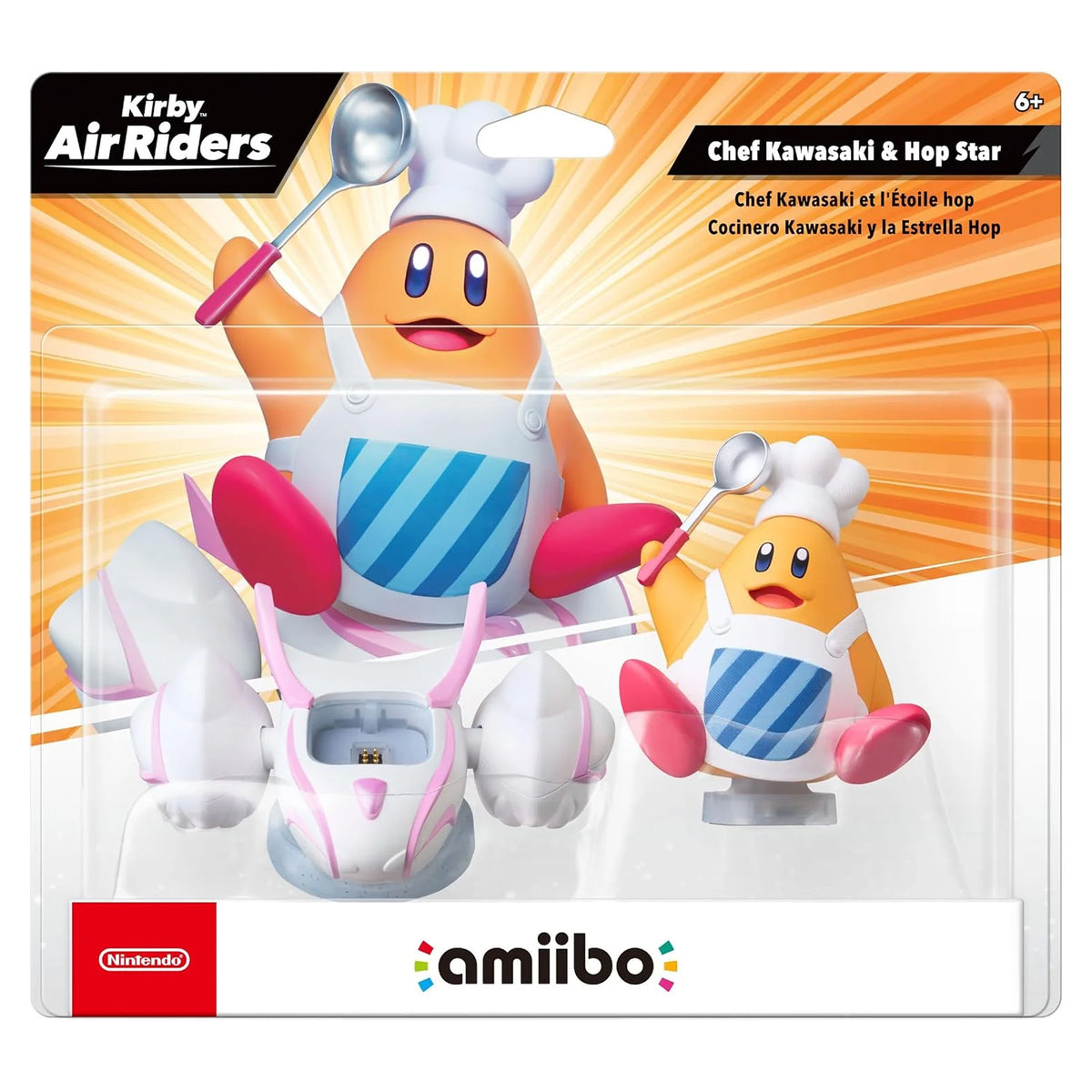 Chef Kawasaki & Hop Star - Kirby Air Riders Series (Amiibo)