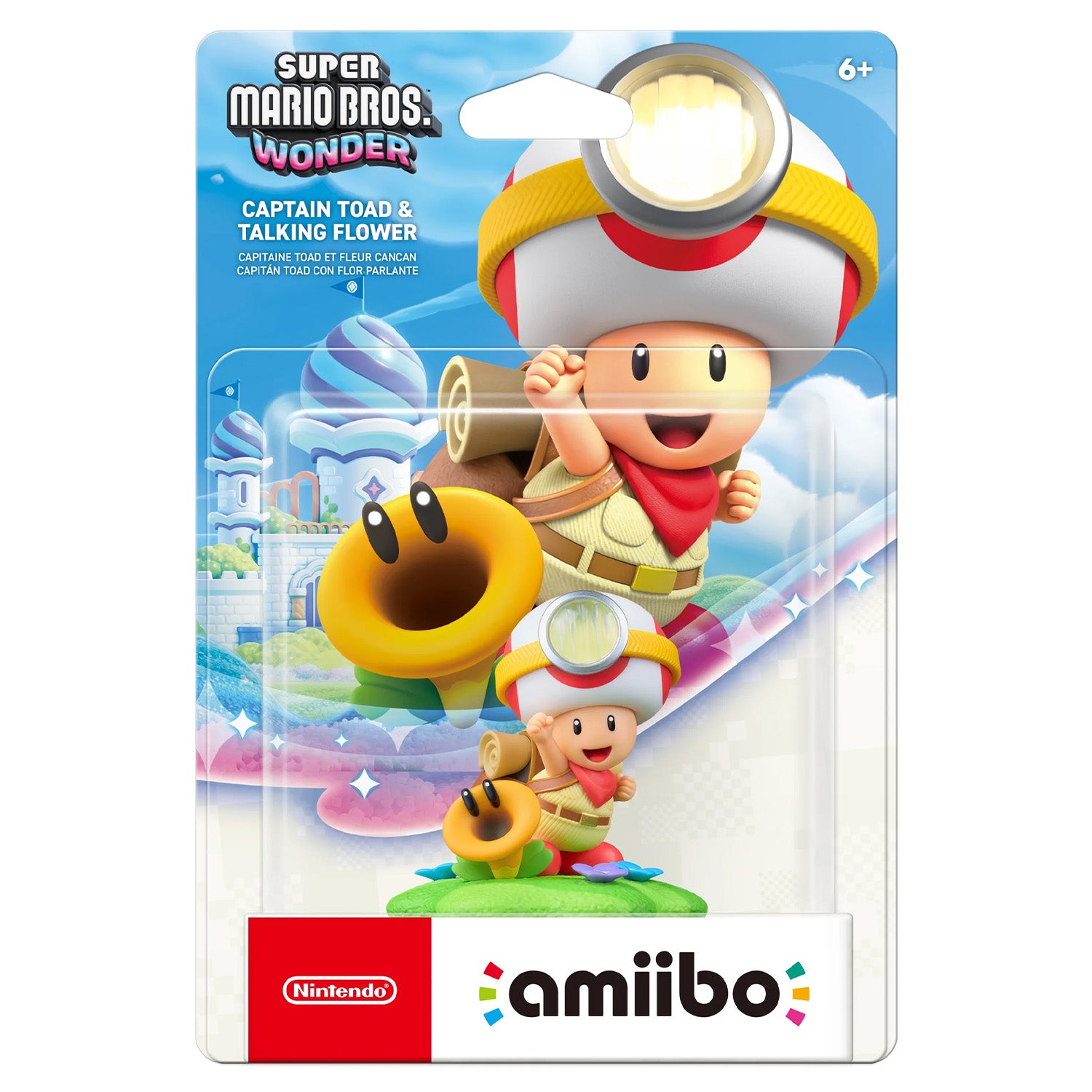 Captain Toad & Talking Flower - Super Mario Wonder Series (Amiibo)