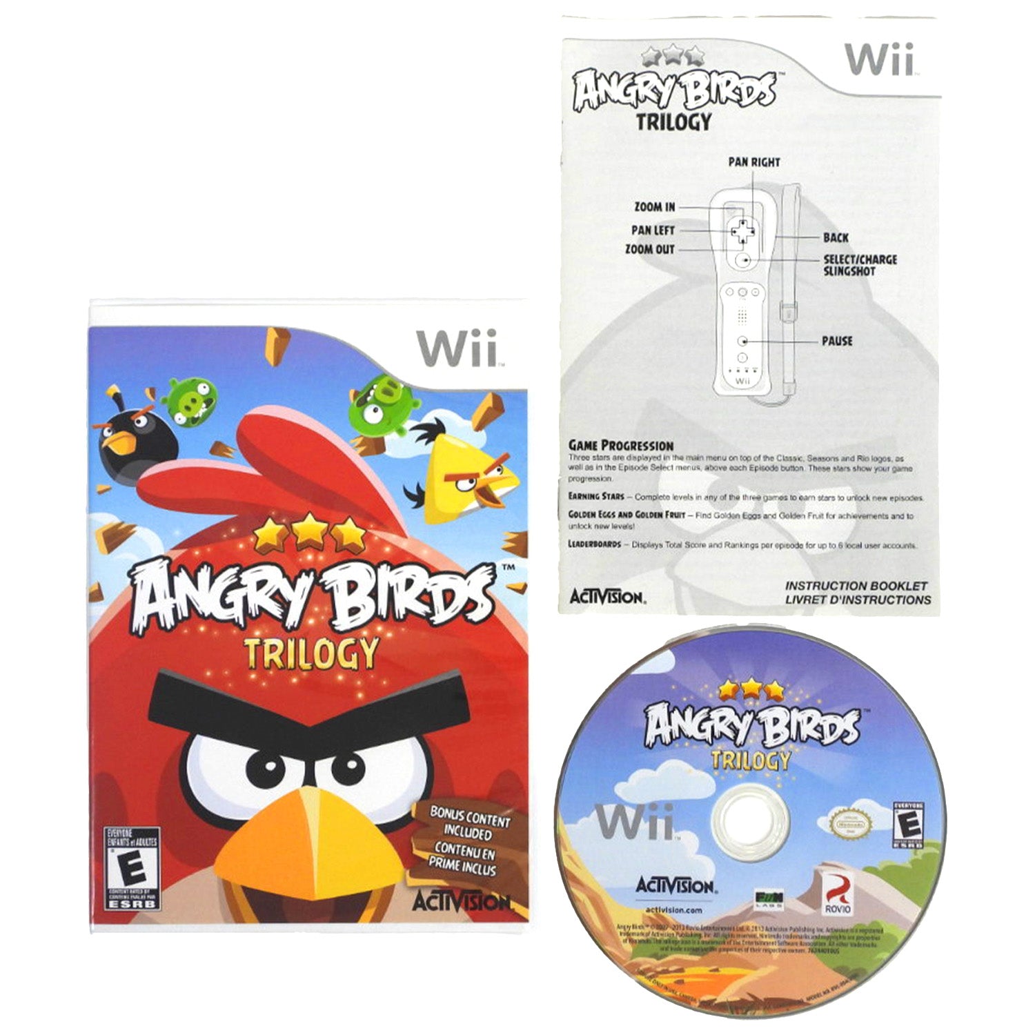 Angry Birds Trilogy (Nintendo Wii)