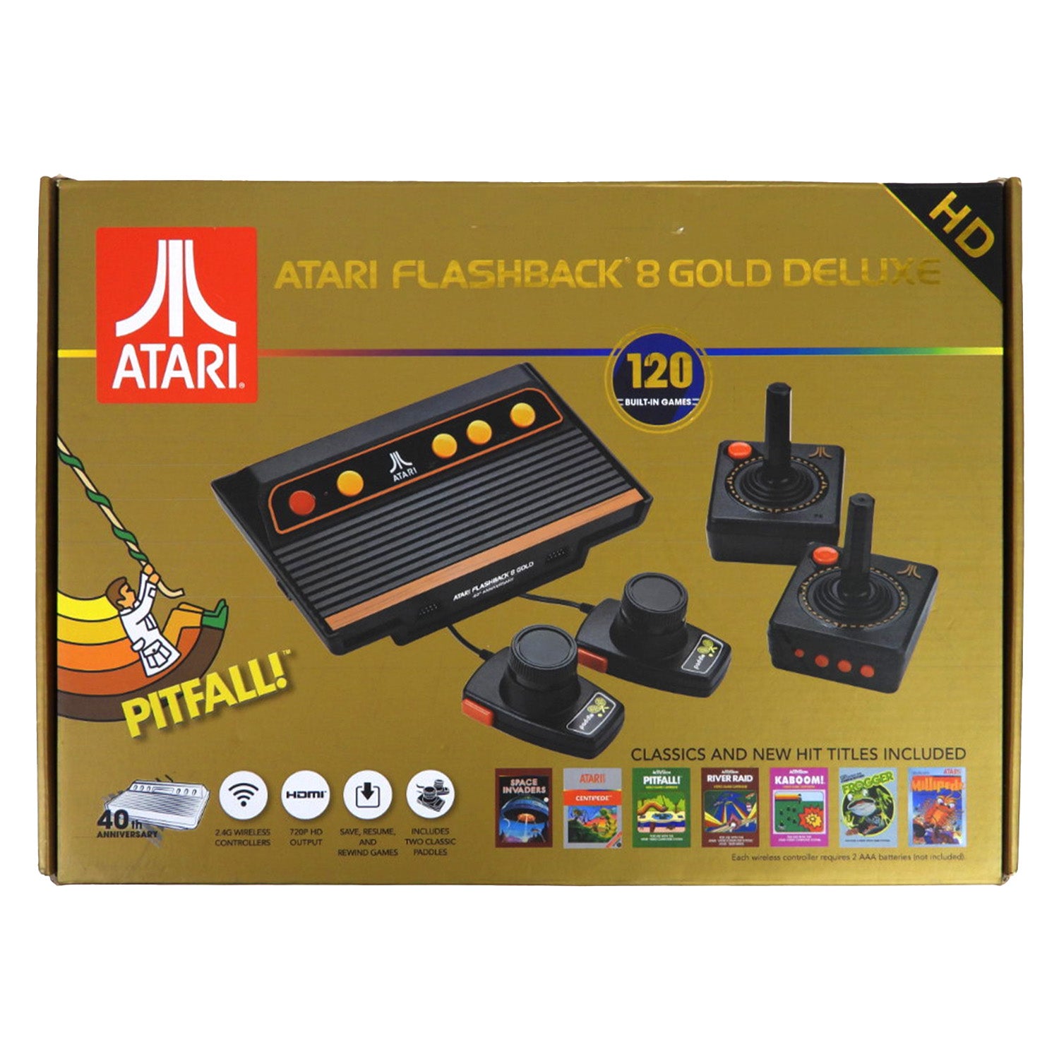 Atari Flashback 8 [Gold Deluxe] (Atari 2600)