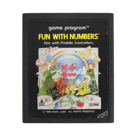 Fun with Numbers [Picture Label] (Atari 2600)