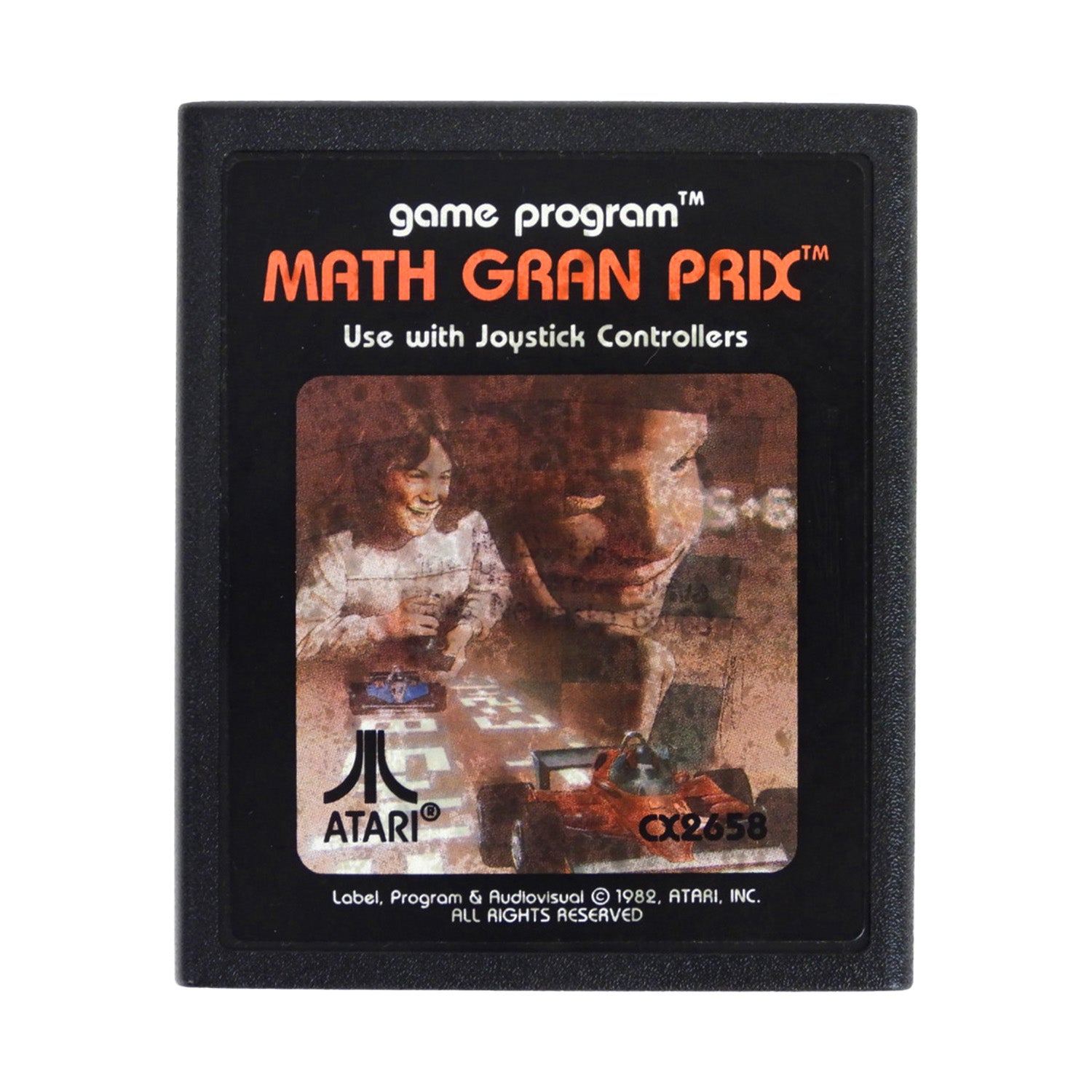 Math Gran Prix [Picture Label] (Atari 2600)