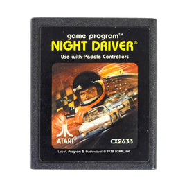 Night Driver [Picture Label] (Atari 2600)