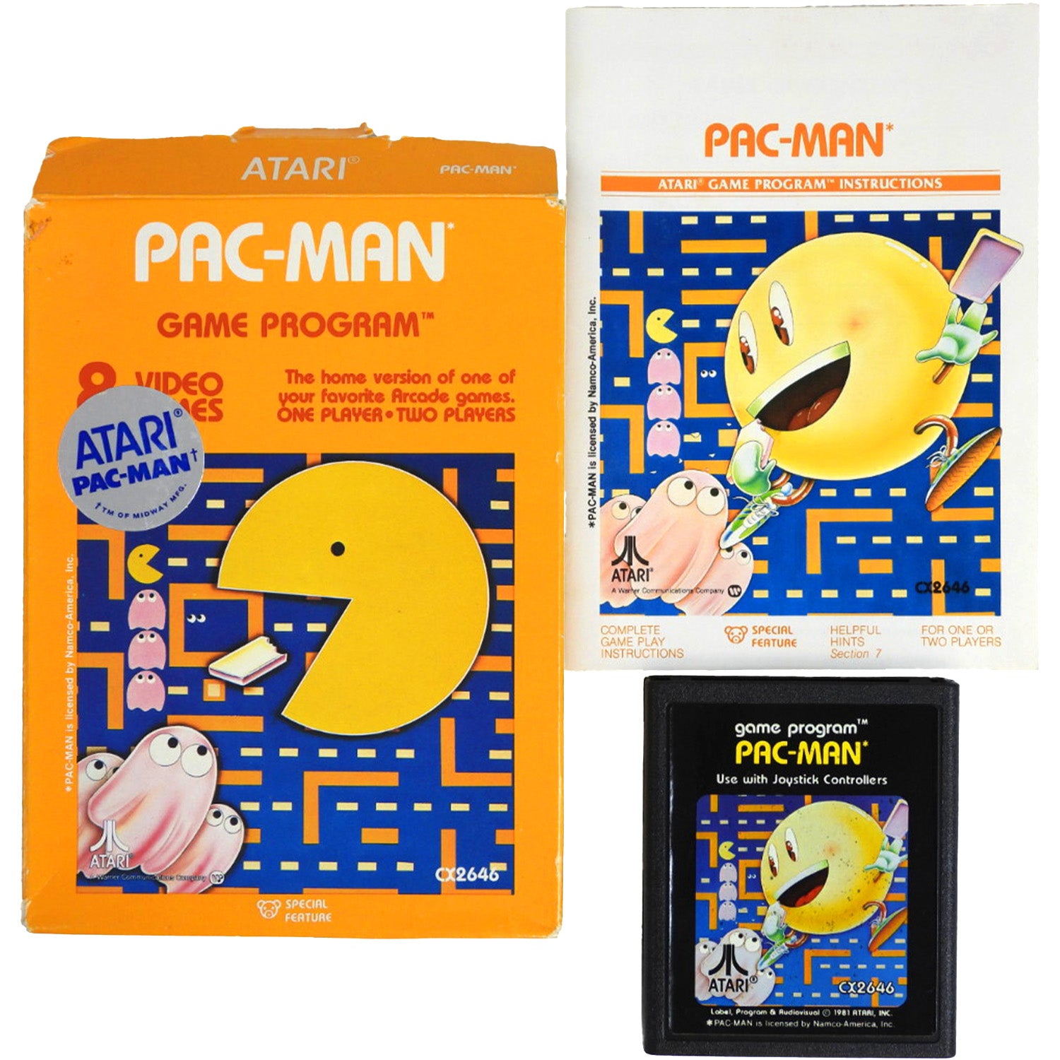 Pac-Man [Picture Label] (Atari 2600)