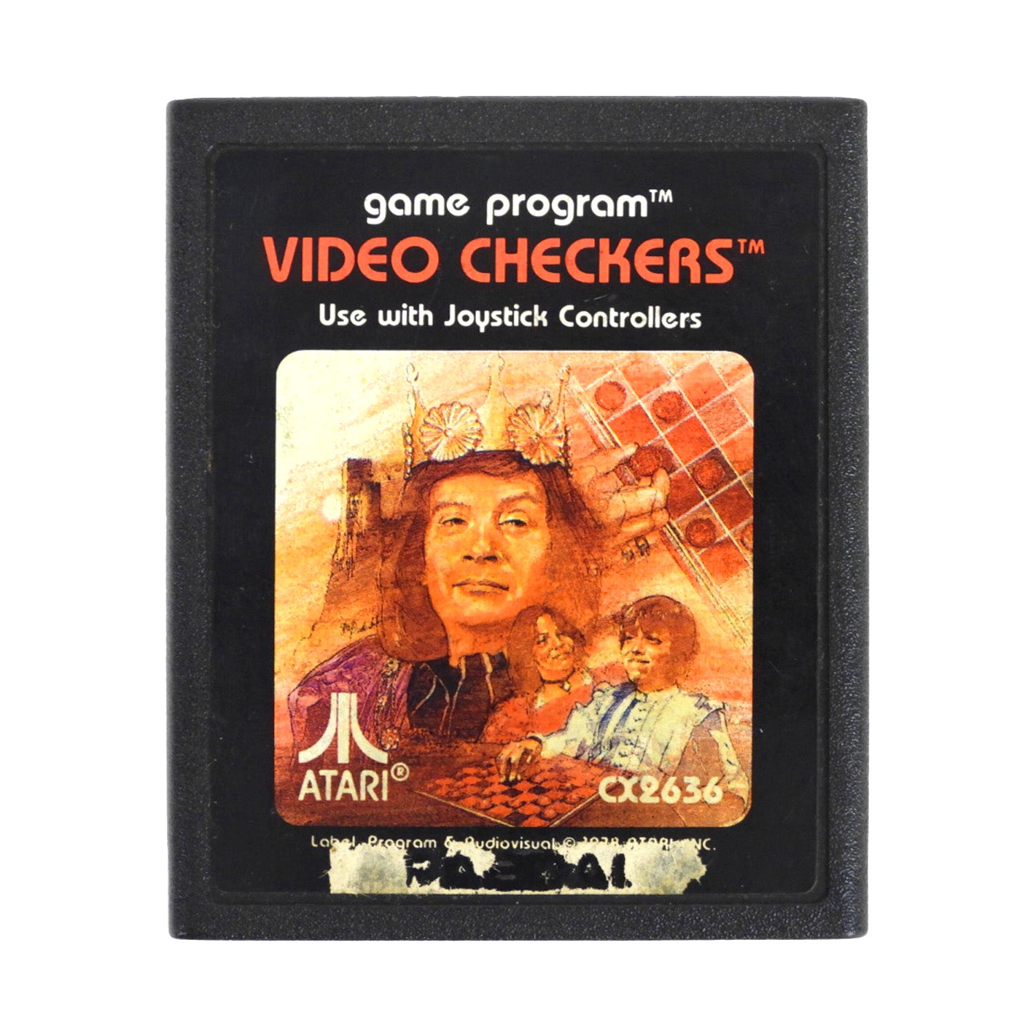 Video Checkers [Picture Label] (Atari 2600)