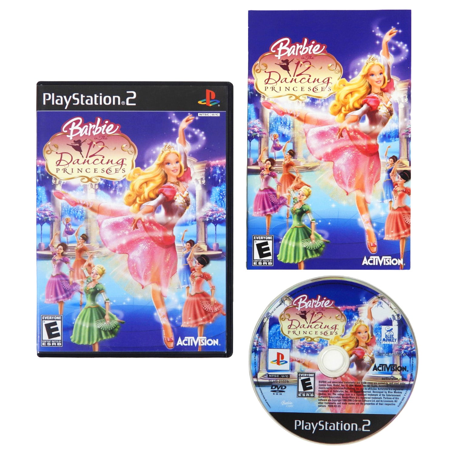 Barbie in The 12 Dancing Princesses (PlayStation 2 / PS2)