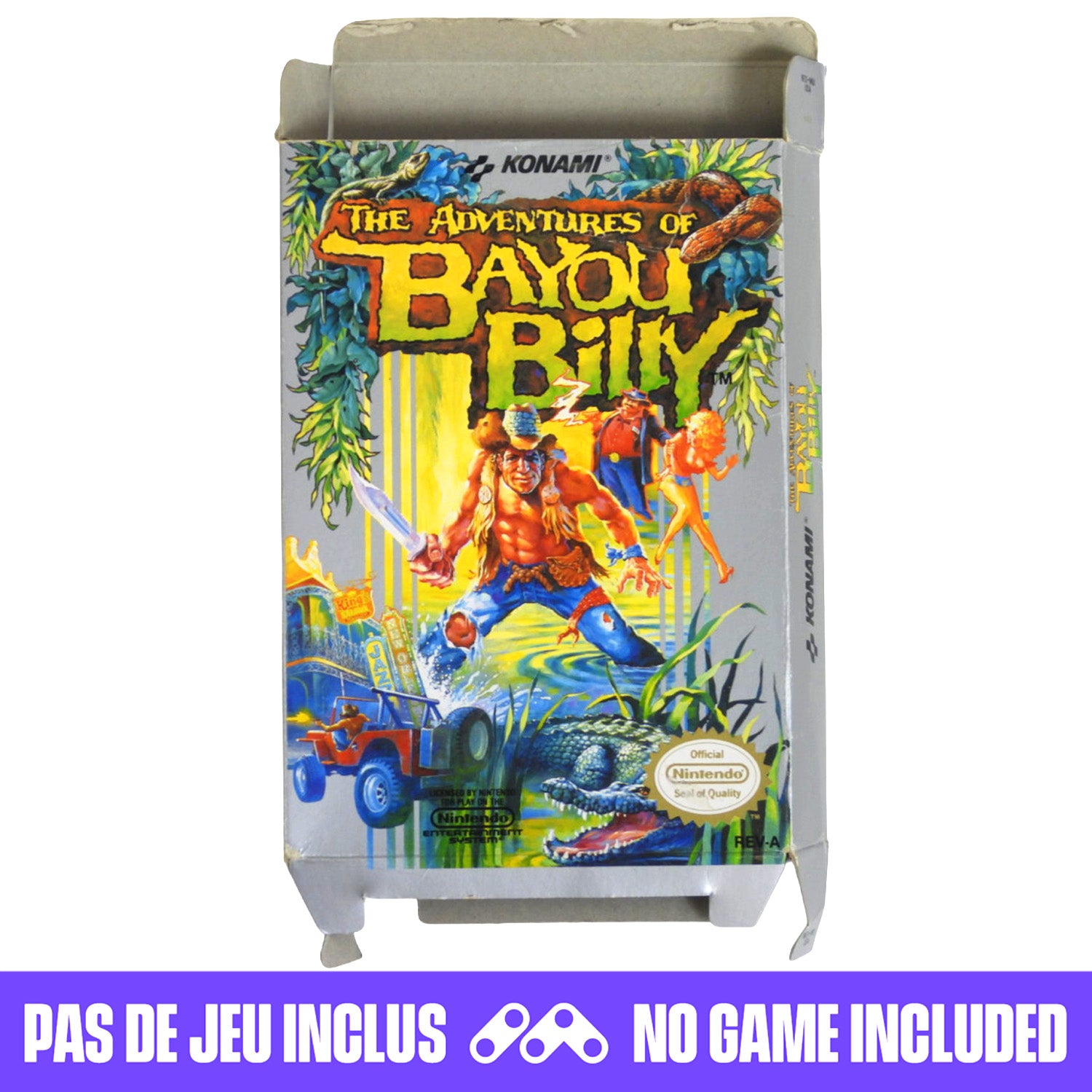 The Adventures of Bayou Billy [Box] (Nintendo / NES)