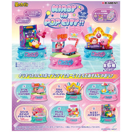 Figurine de Kirby dans la cité pop! en vinyle