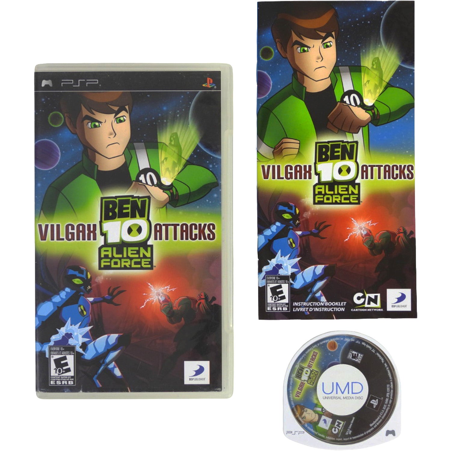 Ben 10: Alien Force: Vilgax Attacks (PlayStation Portable / PSP)