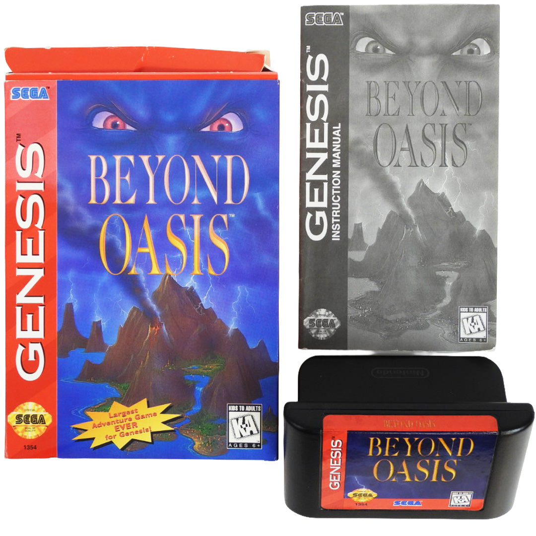 Beyond Oasis [Cardboard Box] (Sega Genesis)