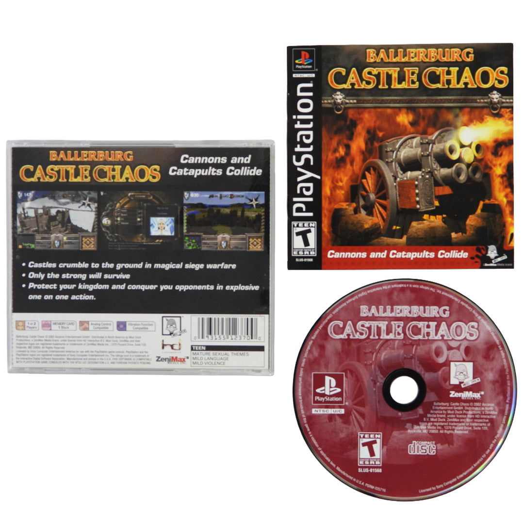 Ballerburg Castle Chaos (PlayStation / PS1)