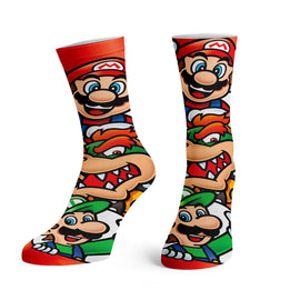 Paire de bas Super Mario Bros. en sublimation