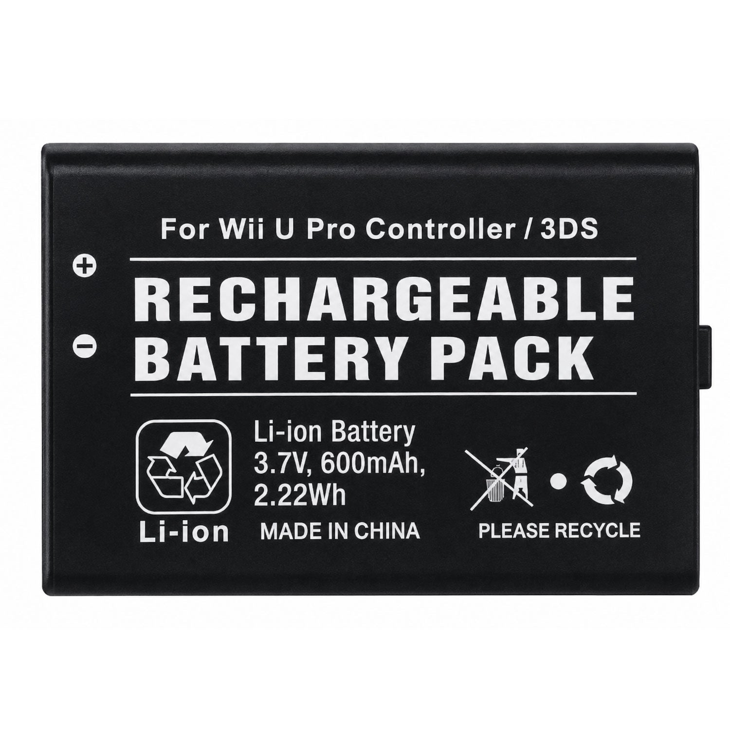Rechargeable Battery Pack [Unofficial] (Nintendo Wii U / 3DS / Switch)